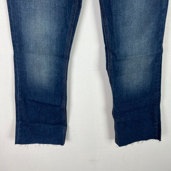 NWT J. Crew 9" Billie Mid-Rise Demi-Boot Crop Jean Lantern Wash Raw Hem Size 23 - Picture 3 of 11